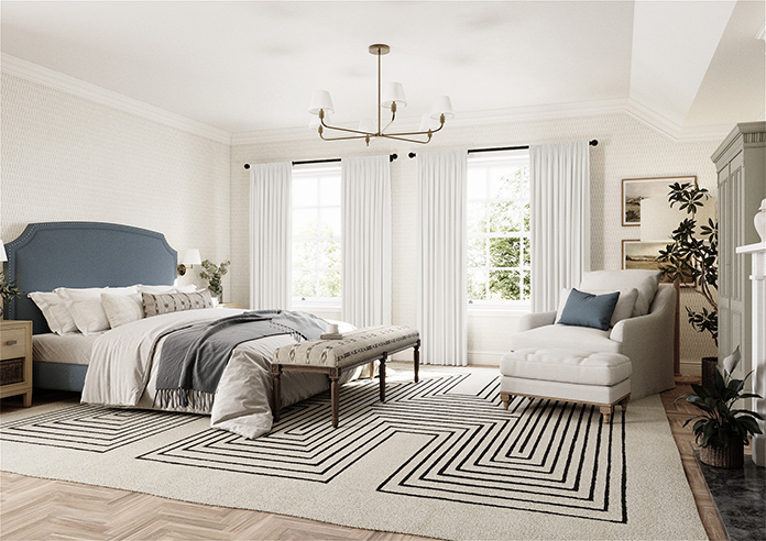 Bruschal (Blackout), Light Grey - Made to Measure Curtains - Image 7